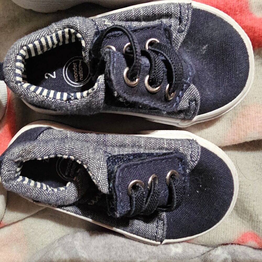 Baby size 2 dress shoe